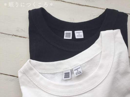 今夏はuniqlou ユニクロユー のメンズ用クルーネック半袖ｔシャツが大活躍でした 眠りにつくころ