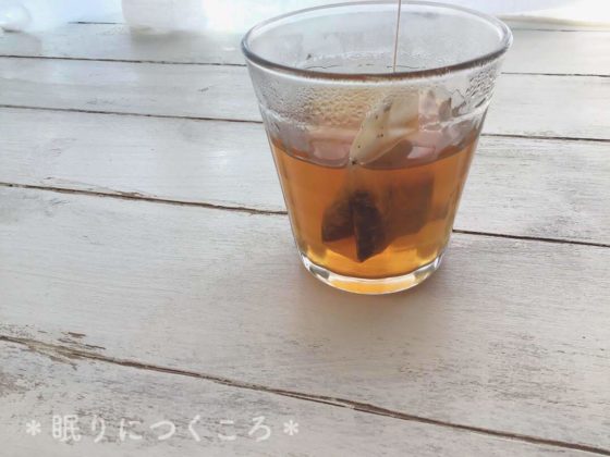 ２分蒸らした業務スーパーの生姜紅茶