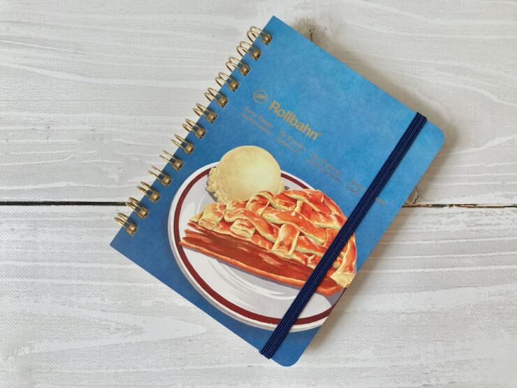 ロルバーンポケット付きメモMアメリカンスイーツのアップルパイ